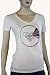 Roxy Women's "Already Love-GV" Deep V-Neck T-Shirt Light Tan 471G49GV-TAN-L