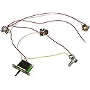 Wiring Harness Prewired/5-way Switch/jack 500k Pots/for Fender Replacement Guitar
