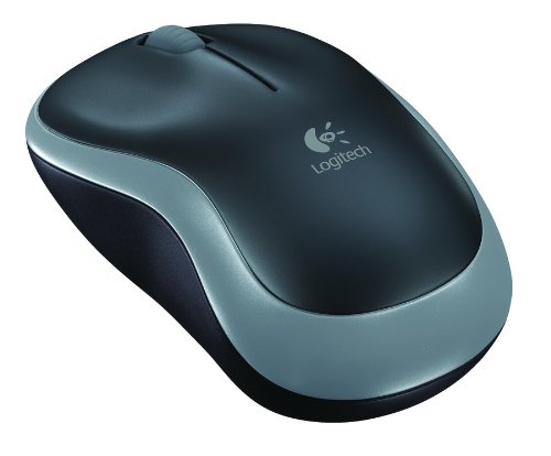 Logitech M185 Maus schnurlos grau
