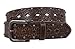 Snap on Studded Vintage Embossed Jean belt