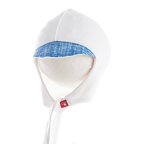 goumihat - smart, stay on baby hats - 1 pack (S/M sketch blue)