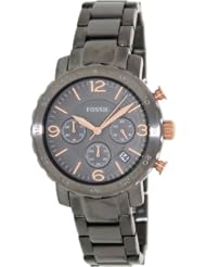 FOSSIL Natalie Chronograph Stainless Steel Watch - Smoke