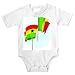 Onesie with flags, international, Guyana