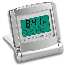 Lewis N. Clark Radio Controlled Alarm Clock Electric Dual Voltage