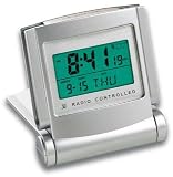 Lewis N. Clark Radio Controlled Alarm Clock Electric Dual Voltage