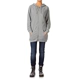 Cheap Monday Basic Long Zip Hoody - Grey Melange