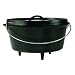 Lodge Logic 8-qt. Camp Dutch Oven with Lid- Black