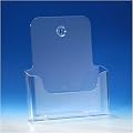 VITAdisplays� DIN A4 Prospekthalter / Prospektst�nder, Transparent (NE-230)