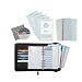 (price/ea)organizer Starter Set,7-ring,classic Size,5-1/2"x8-1/2",bk