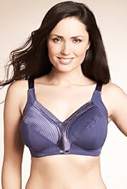 Total Support Tailored Stripe Non-Wired Bra