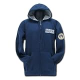 Navy Blue United States US Air Force Fleece Lined Hoodie Sweathshirt W/Zipper Front SIZE XL Navy Blue United States US Air Force Fleece Lined Hoodie Sweathshirt W/Zipper Front SIZE XL