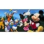 Mickey / Minnie Mouse - Party Backdrop