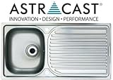 Astracast Aegean 1.0 Stainless Steel Kitchen Sinks Inset Single Bowl