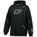 Nike Purdue Boilermakers Black Practice Hoody Sweatshirt