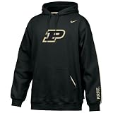 Nike Purdue Boilermakers Black Practice Hoody Sweatshirt