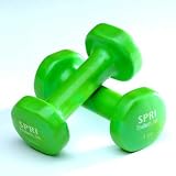 Set of 2 Deluxe Vinyl Dumbbells - 3lb.