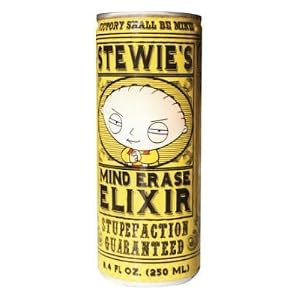 Family Guy Mind Erase Elixir Energy Drink