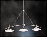 Structures Bronze 37 1/2 Wide Three Light Chandelier
