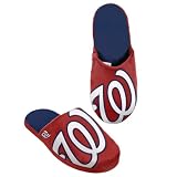 MLB Washington Nationals 2011 Big Logo Slide Slipper Hard Sole Medium