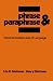 Phrase and Paraphrase: Some Innovative Uses of Language
