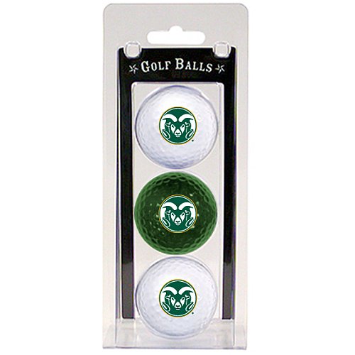Colorado State Rams Pack Of 3 Golf Balls From Team Golf
