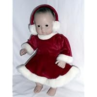 Bitty Twins Doll Clothes Red Ice Skating Dress fits 15 Bitty Baby Dolls