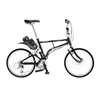 IF-Reach 8-Speeds Folding Electric Bike, Black