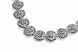 Silver Marcasite Necklaces, Size: 18 inches