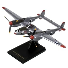 P-38J Lightning Wood Model Airplane