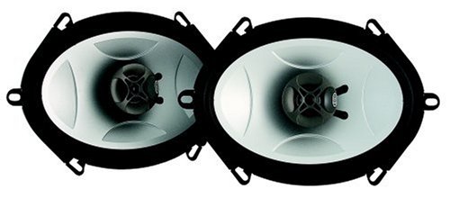 Jensen PowerPlus682 6-Inch x 8-Inch Speakers (Grey)