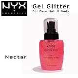 NYX - Face, Body & Hair - Glitter Gel - Nectar