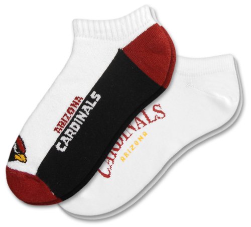 Arizona Cardinals Men's No-Show Socks (2-pack)
