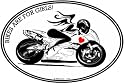 MOTORCYCLE GIRL - BIKES ARE FOR GIRLS! - Lady Rider - Oval- Biker-Decal-Sticker - Can be used for Cars, Trucks, Notebooks etc.