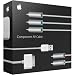Apple Component AV Cable - iPhone / iPod audio / video / data cable with power adapter - component video / audio / USB - Apple Dock connector - 4 pin USB Type A, RCA (M)