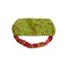 Girls Sequined Headband Bandana In Green And Raspberry Pink