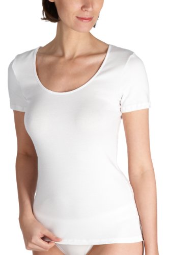 Huber Damen Unterhemd 5637 / Jessica Shirt Kurz Arm, Gr. 36, Wei&szlig; (WEISS 0500) Preisvergleich