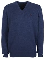 Ralph Lauren Mens Lambswool Sweater Blue