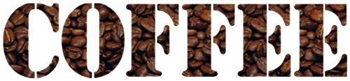 Platin Art Wall Decals Deco Sticker, Coffee