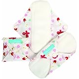 Charlie Banana Reusable Feminine Pads Liner Butterfly, Butterfly