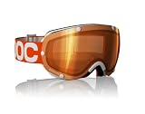 POC Skibrille Lobes W94009 03, White w Orange lens, Orange