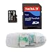 Sandisk Micro SD 2 Go avec SD Adapter  ET  Lecteur de Cartes memoires USB 2 (a USB)