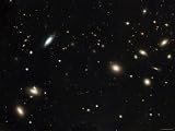 Coma Cluster of Galaxies Art Photographic Poster Print by Stocktrek Images, 32x24