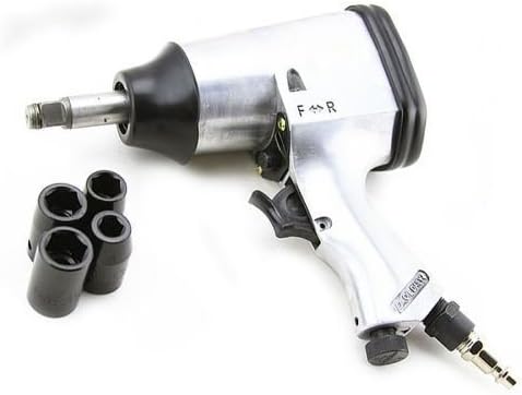 Have one to sell? Sell now 1/2" Air Compressor Impact Gun Wrench w Sockets Long Shank 250 Ft/Lb Torque Tool