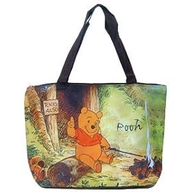 Pooh Tote Large Book Bag