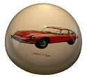 Crystal Paperweight Jaguar E-Type Car Boxed Gift