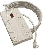 Tripp Lite 8 Outlet Surge Protector Power Strip 25ft Cord Right Angle Plug 1440 Joules (TLP825)