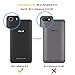 SPARIN BLU Advance 5.0 Case, [Anti Scratch] [Refined] [Shock Absorption] TPU+PC Case for BLU Advance 5.0, Dual layers, Black