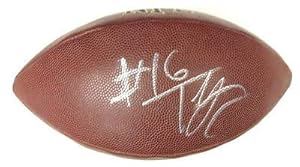 Titus Young Signed Detroit Lions Nfl Football
