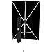 Westcott 578K X-Drop Kit with 5 x 7 Feet Black Backdrop - Black