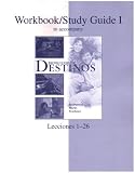 Workbook/Studyguide Vol. 1 fuw Destinos